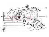 PIAGGIO ékszíjfedél