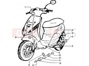 PIAGGIO bowdenek