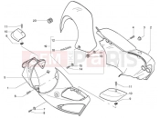 PIAGGIO Beverly 500 (EMEA) Handlebars covers