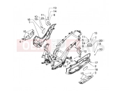 PIAGGIO Beverly 500 (EMEA) Passenger footrest