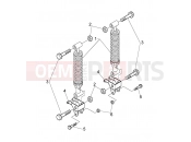 PIAGGIO Beverly 500 (EMEA) Rear shock absorbers