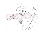 PIAGGIO Beverly 500 (EMEA) Saddle unlock control