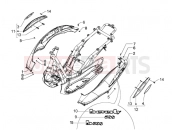 PIAGGIO Beverly 500 (EMEA) Side covers