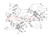 PIAGGIO Calipers-brake piping