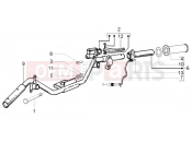 PIAGGIO Fly 150 4T Handlebars component parts