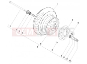 PIAGGIO Fly 50 2T Front wheel
