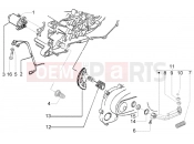PIAGGIO Fly 50 2T Starting motor-starter lever
