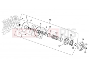 Clutch - Aprilia Atlantic 125 E3 2010