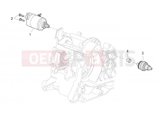 Starter motor I - Aprilia Atlantic 125 E3 2010