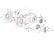 Variator cover - Aprilia Atlantic 125 E3 2010
