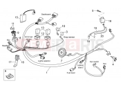 APRILIA Atlantic 300 Front electrical system