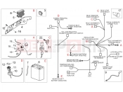 APRILIA Atlantic 300 Rear electrical system
