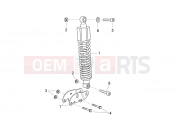 Rear shock absorber - Aprilia Atlantic 300 2011