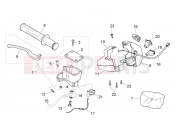 RH controls - Aprilia Atlantic 300 2011