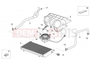 Water cooler - Aprilia Atlantic 300 2012