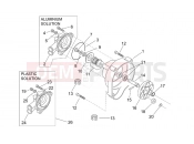 APRILIA SR 50 Di-Tech Water pump