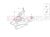 APRILIA SR 50 Di-Tech középső idom 1