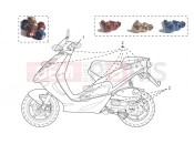 APRILIA SR 50 Di-Tech & Carb. extrák gyári