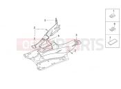 APRILIA SR 50 Di-Tech & Carb. középső idom 1