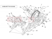 APRILIA SR 50 Di-Tech & Carb. crank-case (carburettor)