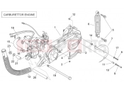 APRILIA SR 50 Di-Tech & Carb. engine (carburettor)