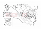 DUCATI Monster 696 REAR BRAKE SYSTEM » BRAKING SYSTEM