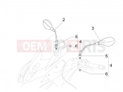 tükör - Aprilia SR MAX 125 2012