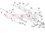 felfüggesztés - Aprilia SR MAX 125 2012