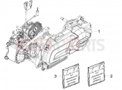 APRILIA SR MAX 125 motor
