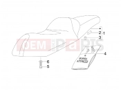 APRILIA SR MAX 300 Saddle/seats