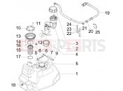 APRILIA SR MAX 300 Fuel tank