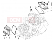 APRILIA SRV 850 Cylinder head cover