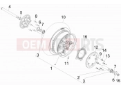 APRILIA SRV 850 Rear wheel