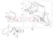APRILIA SRV 850 Wheel huosing - Mudguard