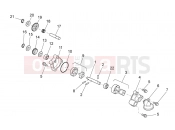 APRILIA MXV 450 Cross Oil pump