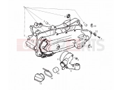 derbi Atlantis 50 4T Side cover