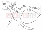 Handlebar - Controls - Derbi Atlantis 50 2T Bullet 2004