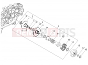 DERBI Boulevard 150 4T Driven pulley