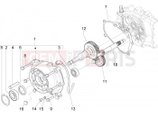 DERBI Boulevard 150 4T Reduction unit