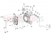 DERBI Boulevard 150 4T Secondary air box