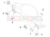 DERBI Boulevard 150 4T Selectors - Switches - Buttons