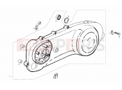DERBI Boulevard 50 2T Variator carter cover