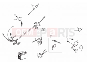 DERBI QUAD DFW 50 Electrical system