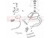 DERBI QUAD DFW 50 Tank