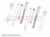 derbi Rambla 125-250 Front fork