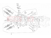 DERBI Rambla 300 Cylinder head