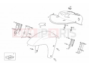 DERBI Rambla 300 Front body - Front mudguard