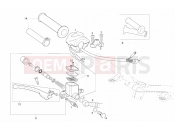 DERBI Rambla 300 RH controls