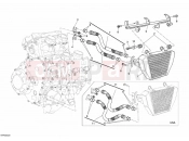 DUCATI 2008 DESMOSEDICI RR OIL COOLER » LUBRICATION SYSTEM
