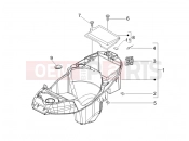 Helmet huosing - Undersaddle - Derbi Sonar 125 2010